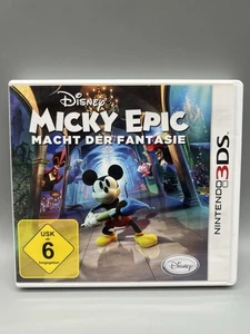 Disney Micky Epic - Macht der Fantasie - Nintendo 3DS - Guter Zustand - in OVP - Bild 1 von 4