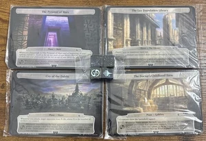 MTG Magic Doctor Who Planechase 40 Planes Complete Set Sealed +4 Planar Dice - Picture 1 of 2