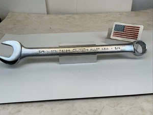 TRU-TEST T6124,  3/4in.   12pt Combination Wrench, USA - Picture 1 of 10
