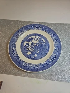 Willow Ware Royal China 1970s 10" Dinner Plate Replacement - Picture 1 of 3