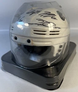 Houston Aeros Team signierter Minihelm - seltenes Sammlerstück Hockey AHL NHL - Bild 1 von 8