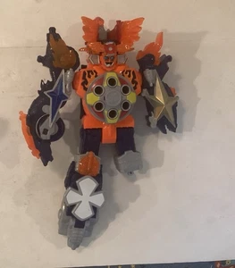 Power Rangers Ninja Steel DX Gekiatsu Daioh Blaze Megazord Bandai incompleto - Imagen 1 de 3