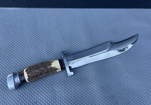Vintage Anton Wingen Othello Germany "African Hunter" Large Bowie Knife 13.5" - Picture 1 of 20