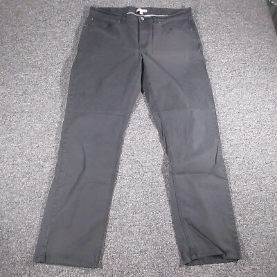 Pantalones chinos Peter Millar para hombre 35 grises elásticos rendimiento pantalones de golf bolsillos Foto 1 de 4