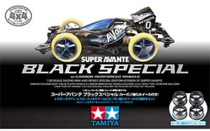 Tamiya 95291 Mini 4WD SUPER AVANTE BLACK SPECIAL (w/CARBON REINFORCED WHEEL)1/32 - Picture 1 of 3