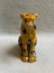 South Aftrican Handmade Cheetah Figurine - Picture 1 of 6