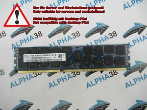 SKhynix 16 GB (1x 16 GB) DDR3-1333 PC3L-10600R HMT42GR7MFR4A-H9 T3 Af CL9 RAM - Picture 1 of 1