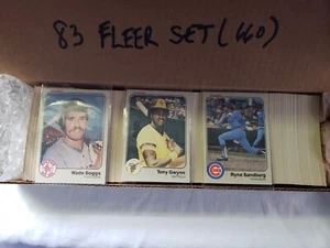 1983 Fleer Set (660) - Picture 1 of 5