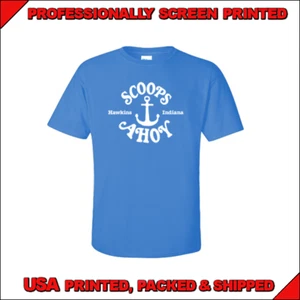Brand New SCOOPS AHOY Hawkins, Indiana STRANGER 80'S THINGS Mens Womens SM-5XL - Picture 1 of 2