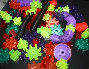 Illuma Bot Robot Building Toy Learning Resources Replacement 70 Pcs Gears -TTX ! - Picture 1 of 9