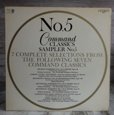 Command Classics Sampler No.5 COMMAND CCD-5 STEREO - Image 1 of 2