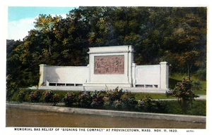 UVPC Vintage Sammlerstück Provincetown Massachusetts Pilgrim Memorial Postkarte - Bild 1 von 2