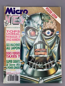 Micro News n°36 Juin 1990 Magazine Jeux vidéo Console Ordinateur (C-208) - Foto 1 di 12