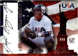 2006-07 USA Baseball Signatures Black #26 Daniel Elorriaga-Matra /595