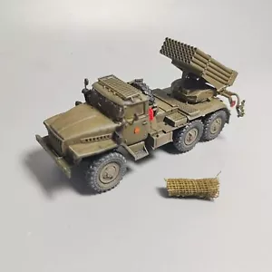 New 1/72 East German BM-21 Grad Rocket Launcher Painted Finished Tank Model - Picture 1 of 16