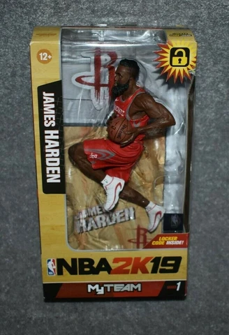 HOUSTON ROCKETS JAMES HARDEN #13 NBA 2019 SERIES 1 MY TEAM ACTION FIGURE Cover
