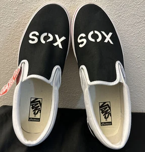 Vans + Boston Red Sox MLB Shoes Men Size 11 - Picture 1 of 8