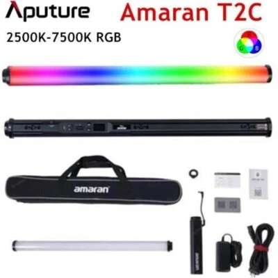 Aputure Amaran T2c RGBWW Vollfarb-LED-Röhrenlicht 2500K~7500K RGB-Videolicht - Imagen 1 de 4