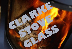 CLARKE (M-Mart) STOVES REPLACEMENT STOVE GLASS HIGH DEFINITION - MADE TO MEASURE