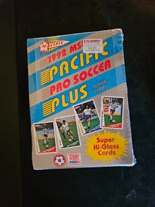 PACIFIC 1992 PACIFIC PRO SOCCER PLUS PLAYER CARDS SEALED BOX - Picture 1 of 6