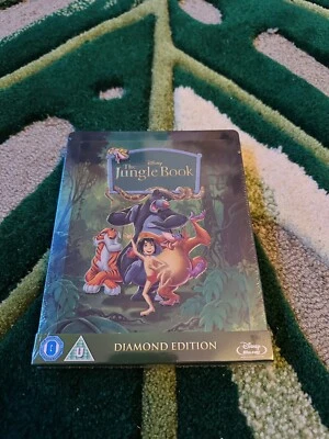 The Jungle Book Disney Blu-ray Steelbook Diamond Edition (Sealed) - Image 1 of 2