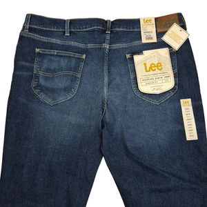 Men's Lee Classic Feel Modern Performance Heritage Denim Regular Jeans 42x32 - Picture 1 of 9