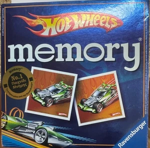Hotwheels Edition Memory Game Ravensburger 2011 Complete Greek Version - Picture 1 of 4