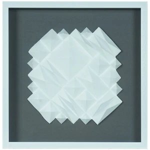 White Ridges Shadow Box Wall Décor - Picture 1 of 10