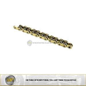 CATENA TRIUMPH SPEED TRIPLE R 1050 2012 2013 RTG1 530 CON 108 MAGLIE COLORE ORO - Foto 1 di 1