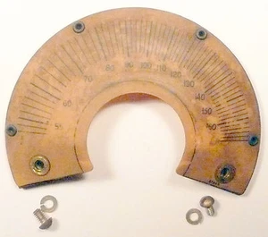 vintage* STEWART WARNER modelo C-926 GRÁFICO DE ESTACIÓN - 3" ENTRE AGUJEROS DE TORNILLO - Imagen 1 de 1