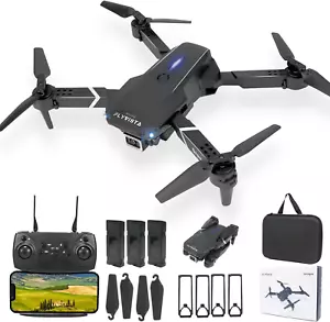 Mini Drone with Camera for Adults Kids, 1080P Wifi FPV Camera Drone with 3 Batte - Picture 1 of 11