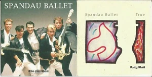 SPANDAU BALLET + TRUE - 2 DISCS - MAIL PROMO MUSIC CD - Picture 1 of 2