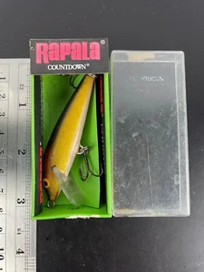 Rapala Gold Black Countdown Sinking CD-7 G 7cm 8g - Picture 1 of 2