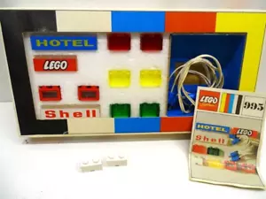 Lego 995 seltenes altes Ergänzungsset Beleuchtungsbausteine Farbfilter 1969 OVP - Bild 1 von 16