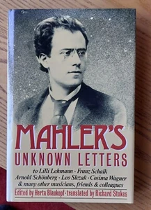 Mahler`s Unknown Letters by Gustav Mahler ( Hardcover - 1986 ) - Picture 1 of 7