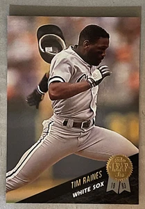 Tim Raines, 1993 Leaf #396, Chicago White Sox, HoF!!! - Picture 1 of 2