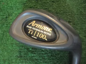 TOMMY ARMOUR Ti-100 TITANIUM MID OR GAP WEDGE, ARMOUR Ti-100 LIGHT FLEX GRAPHITE - Picture 1 of 18
