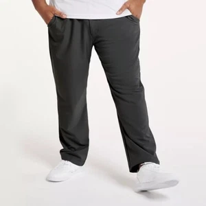 Pantaloni chino FLX neri grandi e alti dinamici elasticizzati pendolari traspiranti 40X34 NUOVI! - Foto 1 di 9