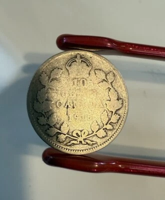 1915 10 cent Canada Coin Silver - King George - Image 1 of 2