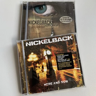 2 CD Nickelback - Silver Side up + Here And Now - Top Zustand - Bild 1 von 4
