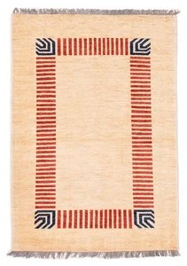 4'3" x 5'7" Hand Knotted Area Rug Traditional Oriental Wool Carpet - Picture 1 of 9