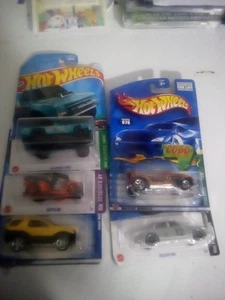 5 Hot Wheels Vehicles All Are In Original Packaging See Description - Picture 1 of 6