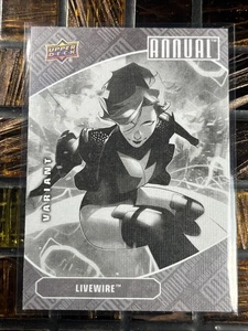 2023-24 Upper Deck DC Annual Livewire #40 - Cubierta variante  - Imagen 1 de 2
