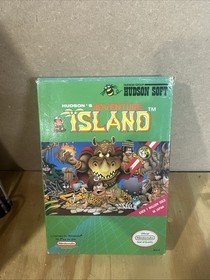 Hudson's Adventure Island Nintendo NES Video Game Cartridge, Tested Working