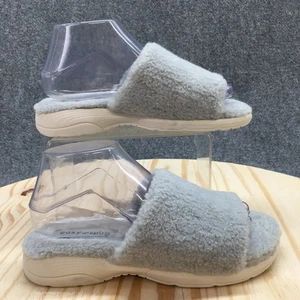 Easy Spirit Slippers Womens 7 W Trista Casual Slip On Cozy Flats Slide Gray - Picture 1 of 16