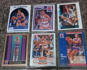 Sleeve of Jeff Hornacek Vintage Lot 6 Basketball Collectors Cards - Picture 1 of 6