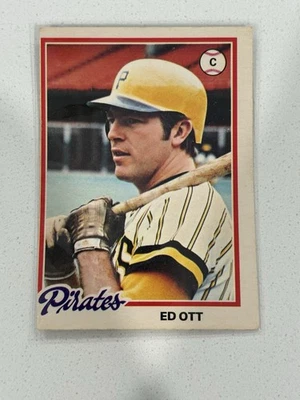 1978 O-Pee-Chee Ed Ott #161 Pittsburgh Pirates - Image 1 of 2