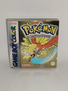 Pokémon Oro Game Boy Color ITA 🇮🇹 NUOVO FONDO MAGAZZINO Originale Nintendo NIB - Foto 1 di 7