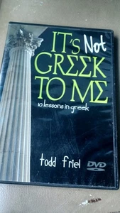 It's Not Greek To Me -10 Lessons + (Bible refered) by Todd Friel DVD. Like New! - Picture 1 of 2