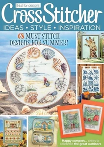 CROSS STITCHER MAGAZINE #399 | AUG 2023 UK | FREE SUMMER SAMPLE STITCH-A-LONG - Picture 1 of 2